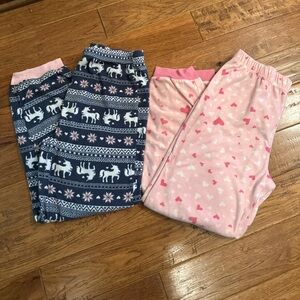 Cuddl Duds Girls Pajama Bottoms